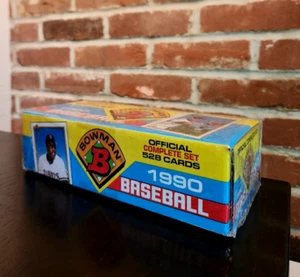 SEALED 1990 Bowman Baseball Cards Official Complete Set (528 Cards) - Picture 1 of 3