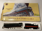 Bachmann Norfolk & Western Class J HO Scale Replica Locomotive And Tender, Smoke