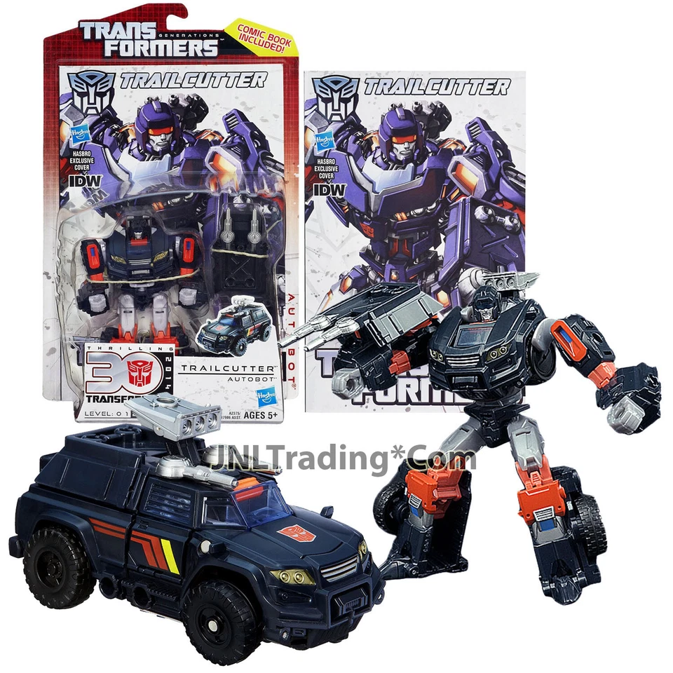 Year 2012 Transformers Generations Thrilling 30 Deluxe Class 6" TRAILCUTTER  - Image 1 of 1