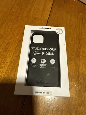 TECH21 CASES STUDIO COLOUR   IPHONE 11 PRO BLACK Fast Shipping!!! US SELLER - Image 1 of 4