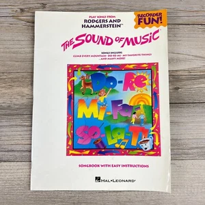 1975 The Sound Of Music Recorder Songbook and Instructions Hal Leonard - Picture 1 of 8