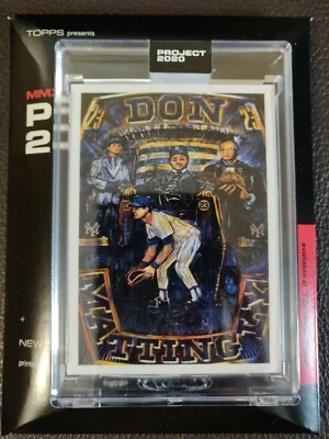 Topps Project 2020 Don Mattingly by Andrew Thiele #118 - Image 1 of 4