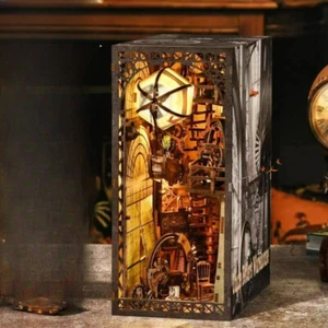 3D puzzle toys wooden diy Cabin balloon ship model  Birthday presents for kids - Picture 1 of 12