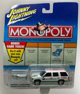 1997 CHEVY TAHOE 70° ANNIVERSARIO MONOPOLIO di Johnny Lightning da collezione - Foto 1 di 7