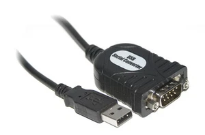 USB to 9 Pin DB9 Serial Adapter Converter RS232 - Prolific Chipset - SENT TODAY - Bild 1 von 1