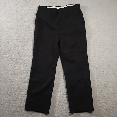 Pantalones de vestir de colección Imperial By Haggar para hombre 36X30 gris oscuro %100 lana engordada EE. UU. Foto 1 de 4