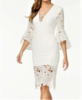 bardot babylon dress white