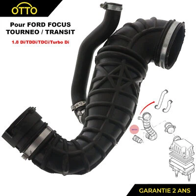DURITE TUYAU ENTREE D'AIR POUR FORD FOCUS 98-04 TRANSIT CONNECT 02- 1M519R504AB - Photo 1/4
