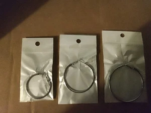 Ohrringe | Creolen | Hypoallergen | 3 Sets - Beschreibung lesen  - Bild 1 von 1