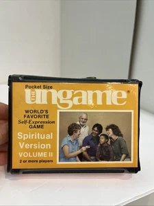 Vintage 1983 The Ungame Pocket Size Spiritual Version Pocket Size - Picture 1 of 3