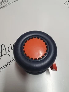 Mothercare Jive front wheel Navy Blue Orange Red Replacement Part Stroller - Picture 1 of 5