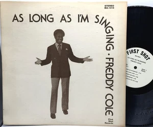 Freddy Cole-As Long As I'm Singing-private jazz-First Shot MA-1313 ~ Signed ~ - Picture 1 of 2