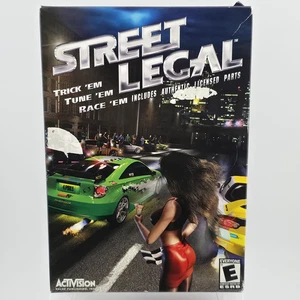 Street Legal: Trick 'Em, Tune 'Em, Race 'Em, 2002, Small Box, New & Sealed - Picture 1 of 8
