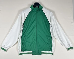 Tommy-D Jacke Herren Large Full Zip Track Vintage Retro Athletic 90s Hip Hop - Bild 1 von 13