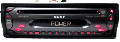 AUTORADIO SONY CDX-S2000 , BLOCCATA IN DEMO , PER RECUPERO PARTI O RIPRISTINO - Immagine 1 di 4