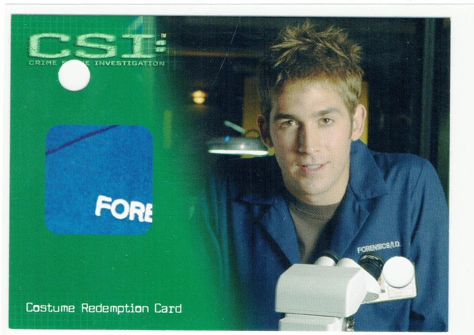 CSI Series 1 2004 CSI-C5 Costume Redemption Card - Image 1 of 4