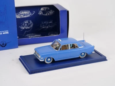 In Auto Tintin 1/43 Il Taxi Blu Dell'Isola Nera Anni 60 Rif 2118045 - Immagine 1 di 4
