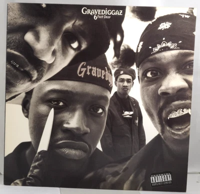Gravediggaz - 6 Feet Deep Gee Street Records 1994 Us Original (Vg++/Vg++)/1152 - Image 1 of 4