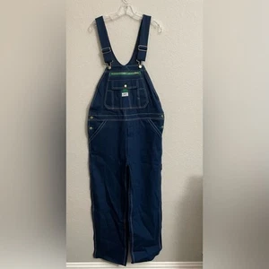 Liberty Men's Stonewashed Denim Bib Overall, Stone Washed - 34x29 - Picture 1 of 10