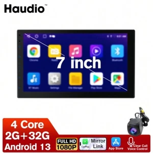 Haudio 7-Inch Android Universal Double Din Car Stereo, CarPlay & Android Auto GP - Picture 1 of 6