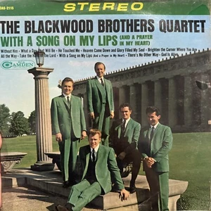 SEALED LP Southern Gospel Blackwood Brothers Quartet "With A Song on My Lips" - Picture 1 of 2