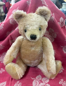Vintage Steiff Jointed Teddy Bear 13" No Button - Picture 1 of 7