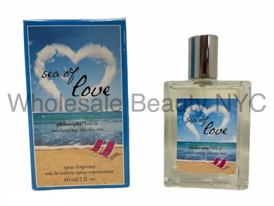Philosophy Sea of Love Spray Fragrance - Eau de Toilette Spray - 2oz/60ml - New - Image 1 of 2