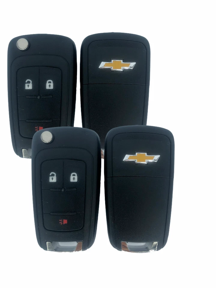 2 For 2010 2011 2012 2013 2014 2015 2016 Chevrolet Equinox Flip Key Remote Fob - Image 1 of 1