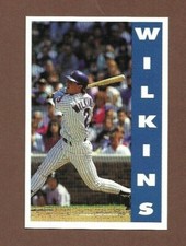1993 Marathon Oil Chicago Cubs Rick Wilkins #2