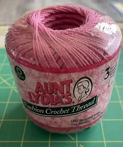 Aunt Lydia's Crochet Thread Size 3. Color Warm Rose - Picture 1 of 7