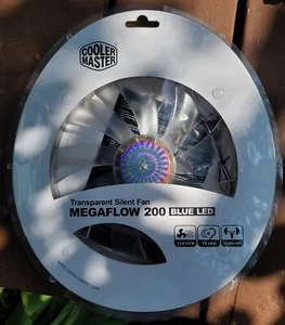 Cooler Master R4-LUS-07AB-GP MegaFlow 200 Blue LED Fan - OPEN BOX - MISSINGADAPT - Bild 1 von 1