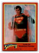 1980 Topps Superman II Inside the Mysterious Chamber #42