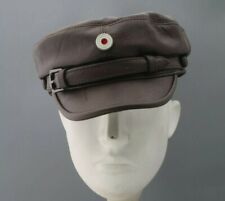 Replica  Prussia  Austro Hungarian Locomotive Hunter Captian Leather Crush Hat
