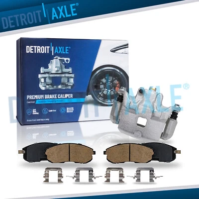 Pinça de disco dianteira direita 3 peças + pastilhas de freio para Nissan Maxima Altima Infiniti I35 - Imagem 1 de 4