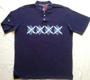 DEF JAM University Polo-shirt.Hip-Hop.Men. 2XL/XXL. NWT.Deep Navy.100% Cotton - Picture 1 of 7