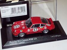 MINICHAMPS 1/43 430736963 PORSCHE 911 RSR 2.8 #63 LM 1973 Georg Loos/JürgenBarth