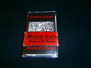 BESTIAL CURSE - Masters of Mayhem. Tape - Picture 1 of 3