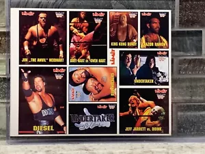1990s WWF Limit Sticker Sheet *MINT* UNDERTAKER OWEN HART RAZOR RAMON BUNDY - Picture 1 of 4