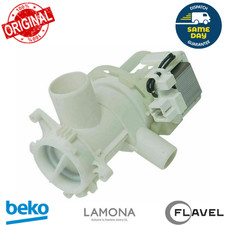 Genuine Beko Washing Machine Drain Pump & Filter 2840940200