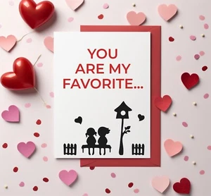 Tarjeta divertida del día de San Valentín tarjeta grosera esposo esposa novio novia BCR438 - Imagen 1 de 1