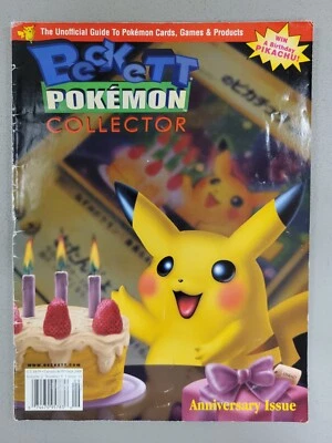 BECKETT POKEMON COLLECTOR MAGAZINE - SEPT 2000 ISSUE #13 ANNIVERSARY* - Image 1 of 4