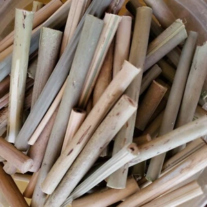 NATURAL - Bamboo PIECES - 100 PACK - Picture 1 of 9