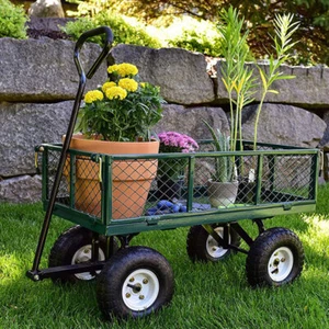 Steel Trolley Garden Detachable Cart Wagon Beach Camping Truck Off-Road Carts - Picture 1 of 13