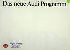 270216) Audi 80 100 Urquattro Prospekt 04/1985