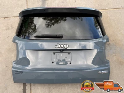 Jeep Renegade 2015-2023 tapa maletero trasero puerta levadiza carcasa completa gris OEM Foto 1 de 4