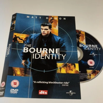 The Bourne Identity DVD (2003) Matt Damon, Liman (DIR) cert 12 disc only - Image 1 of 4