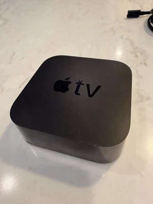 Apple TV 4K 1st Generation Black A1842 with Remote A1962 - Image 1 of 4