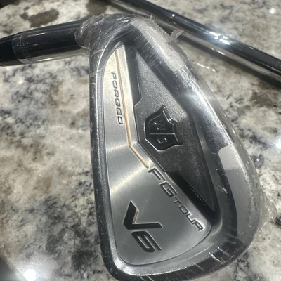 Wilson Staff FG Tour V6 Forged Single 4 Iron Steel Left Handed x100 Flex - Image 1 of 4