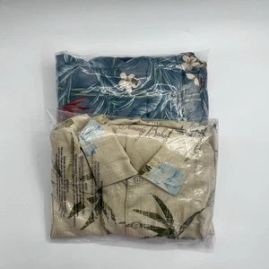 Tommy Bahama XL (Lot Of 2) 100% Silk Hawaiian Vacation Coastal Floral Beach J8 - Picture 1 of 11