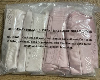 Breezies Juego de 4 Calzoncillos Bragas de Nylon Lycra para Mujer con UltimateAir Talla 5 QVC A45691 Foto 1 de 2